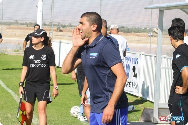 לא נעים לספוג שער בדקה האחרונה. בבאיי, מאמן בנק לאומי (שלומי גבאי)